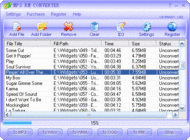 MP3 RM Converter screenshot